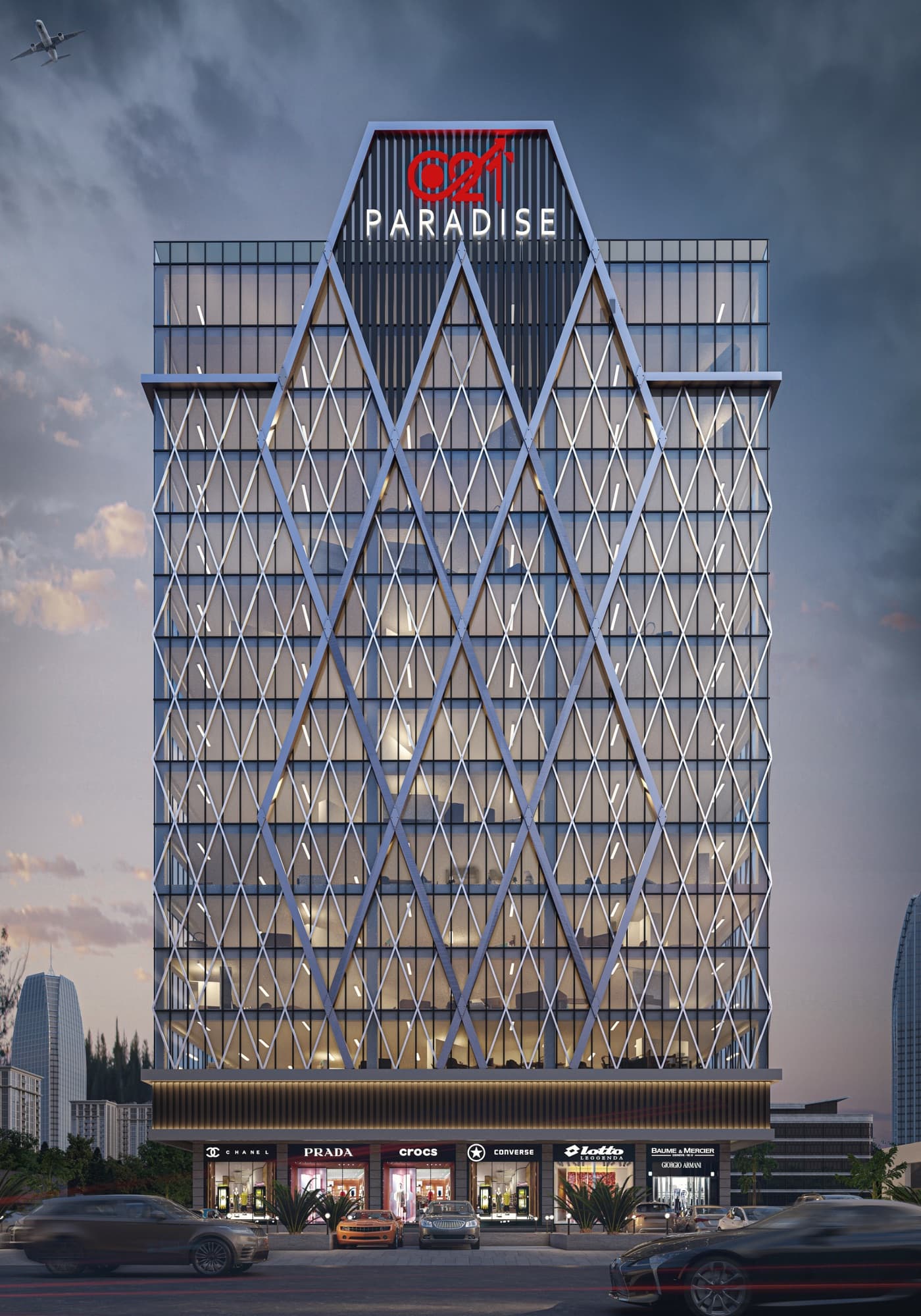 C21 Paradise — architectural rendering